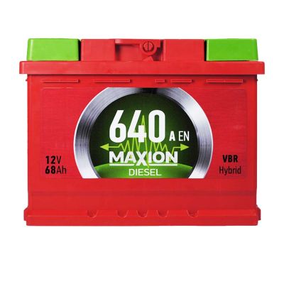 Автомобильный аккумулятор MAXION Diesel MF (L2) 68Ah 640A L+ 5652143